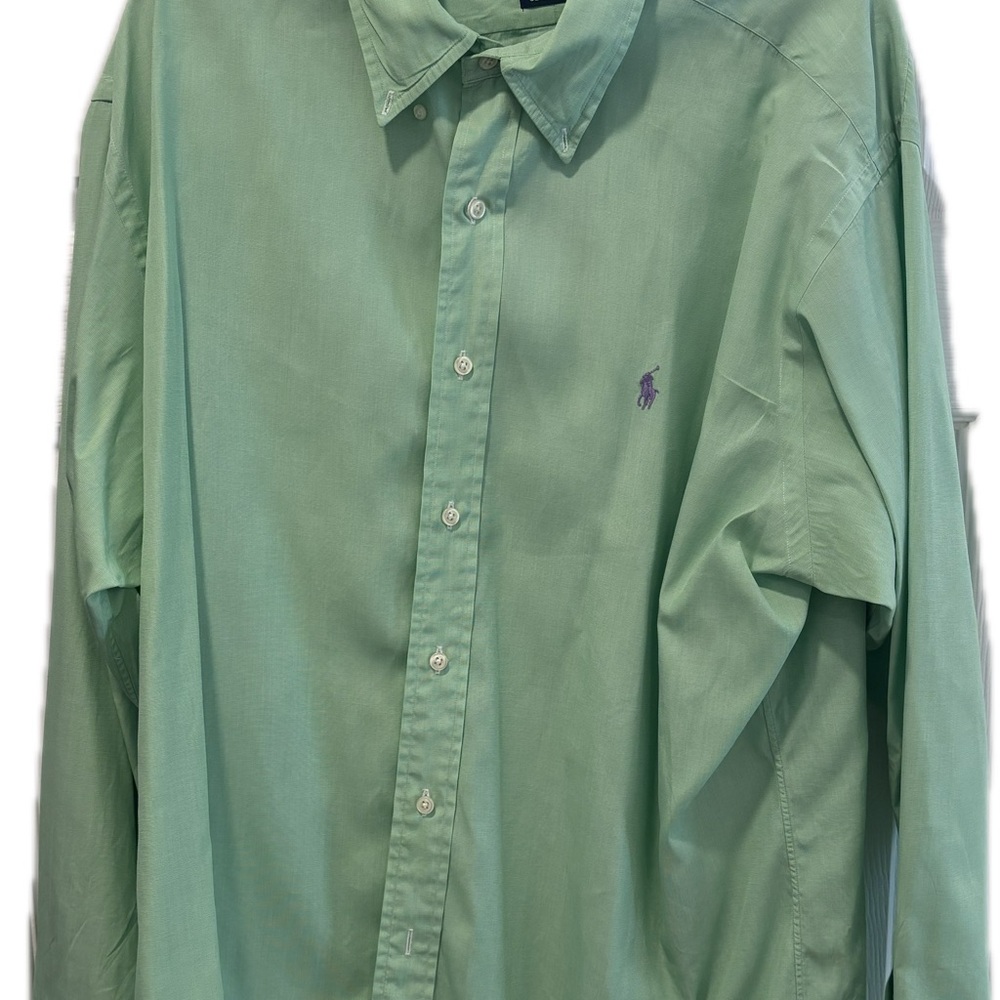 Ralph Lauren Green Casual Button Down Shirt